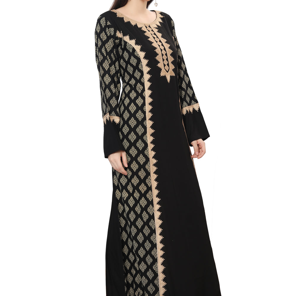 
                  
                    Dubai PartyWear Maxi Dress Jalabiya for Women - Maxim Creation
                  
                