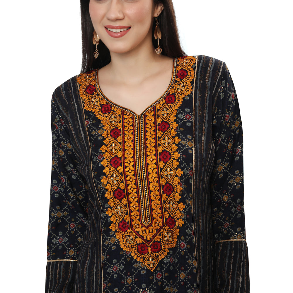 Abaya Kaftan Designer Jalabiya Gown - Maxim Creation