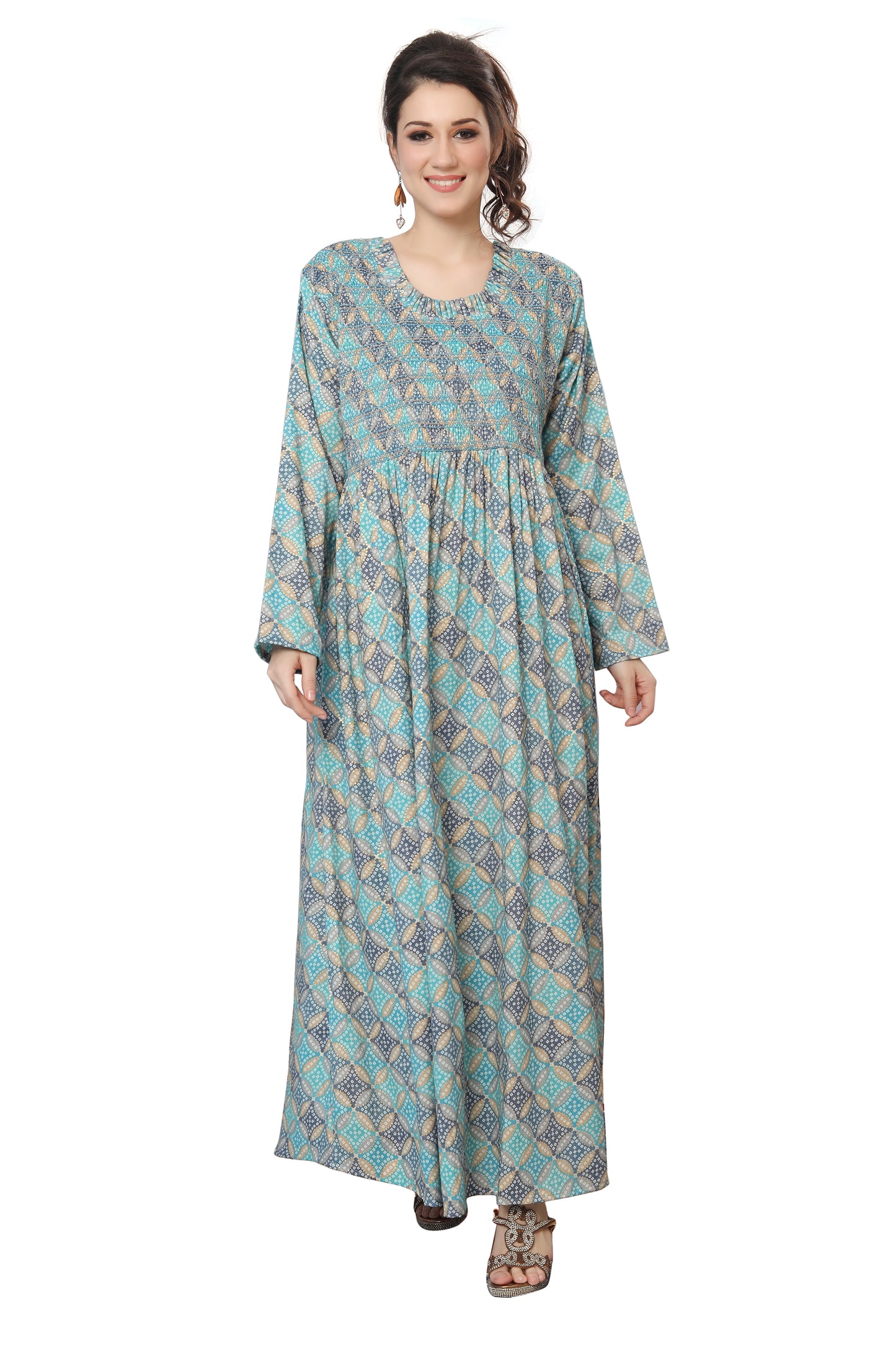 Designer Resort Kaftan Dress