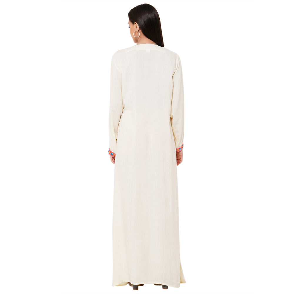 
                  
                    Kaftan Thread Embroidered Maxi - Maxim Creation
                  
                