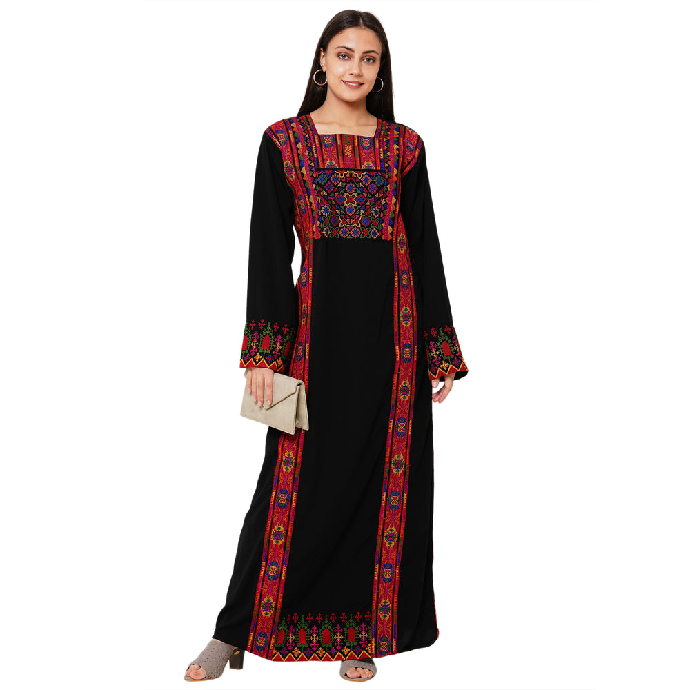 
                  
                    Designer Kaftan Evening Party Dress - Maxim Creation
                  
                