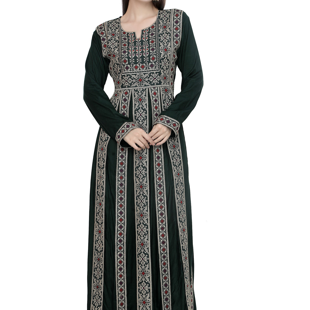 Long Sleeve Kaftan Party Wear - Maxim Creation