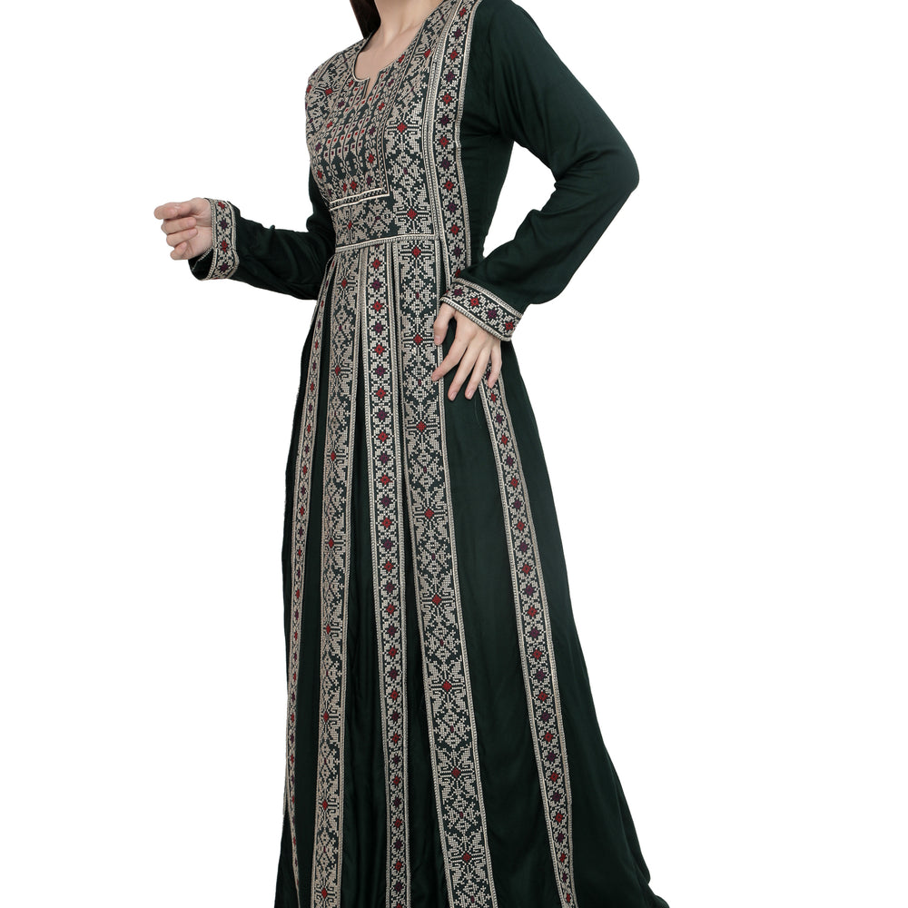 
                  
                    Long Sleeve Kaftan Party Wear - Maxim Creation
                  
                