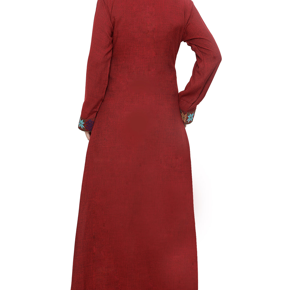 
                  
                    Cross Stitch Embroidered Kaftan - Maxim Creation
                  
                
