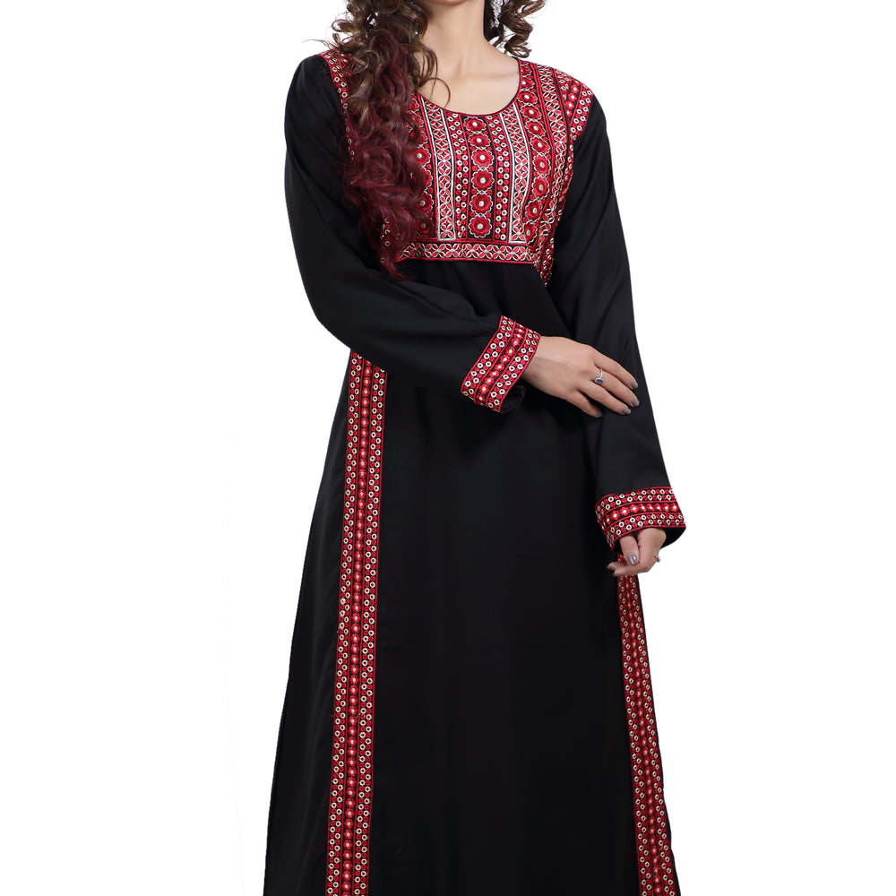 
                  
                    Designer Kaftan With Thread Work Gown - Maxim Creation
                  
                