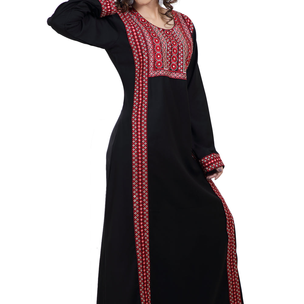 
                  
                    Designer Kaftan With Thread Work Gown - Maxim Creation
                  
                