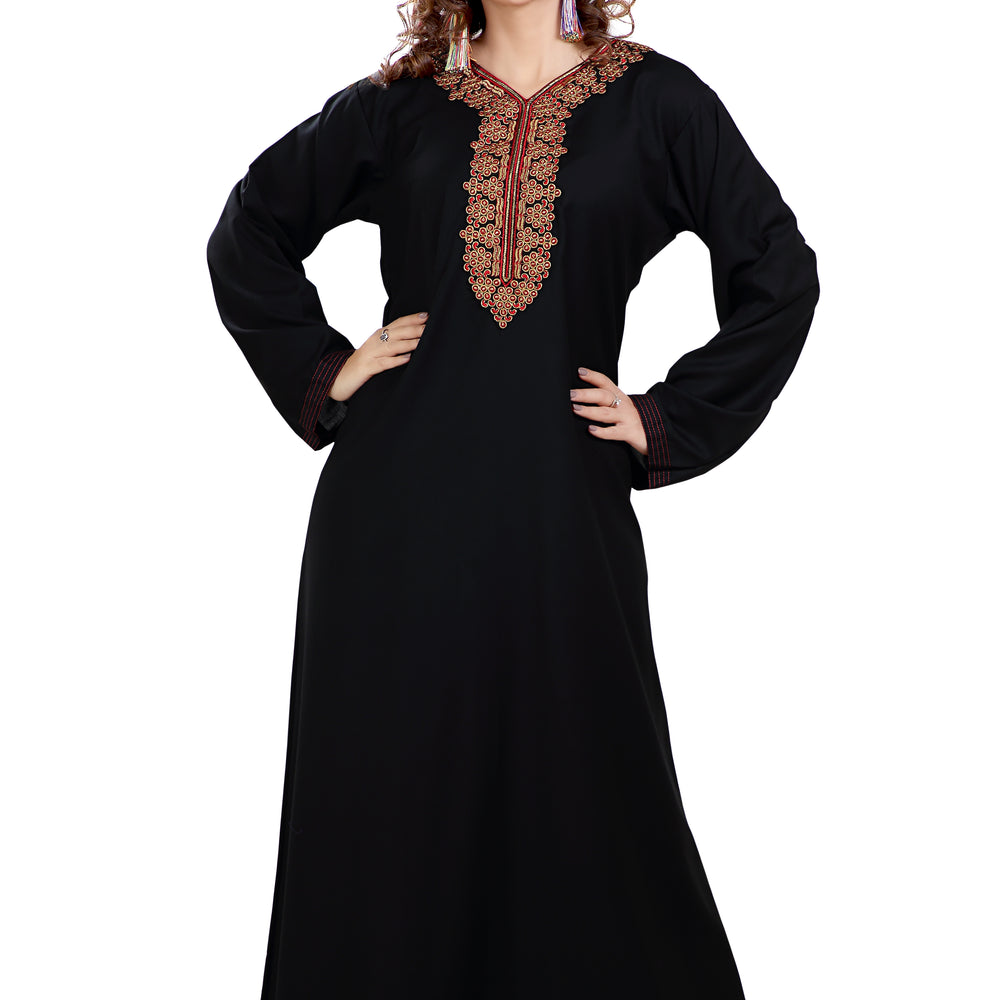 
                  
                    Evening Party Black Maxi - Maxim Creation
                  
                