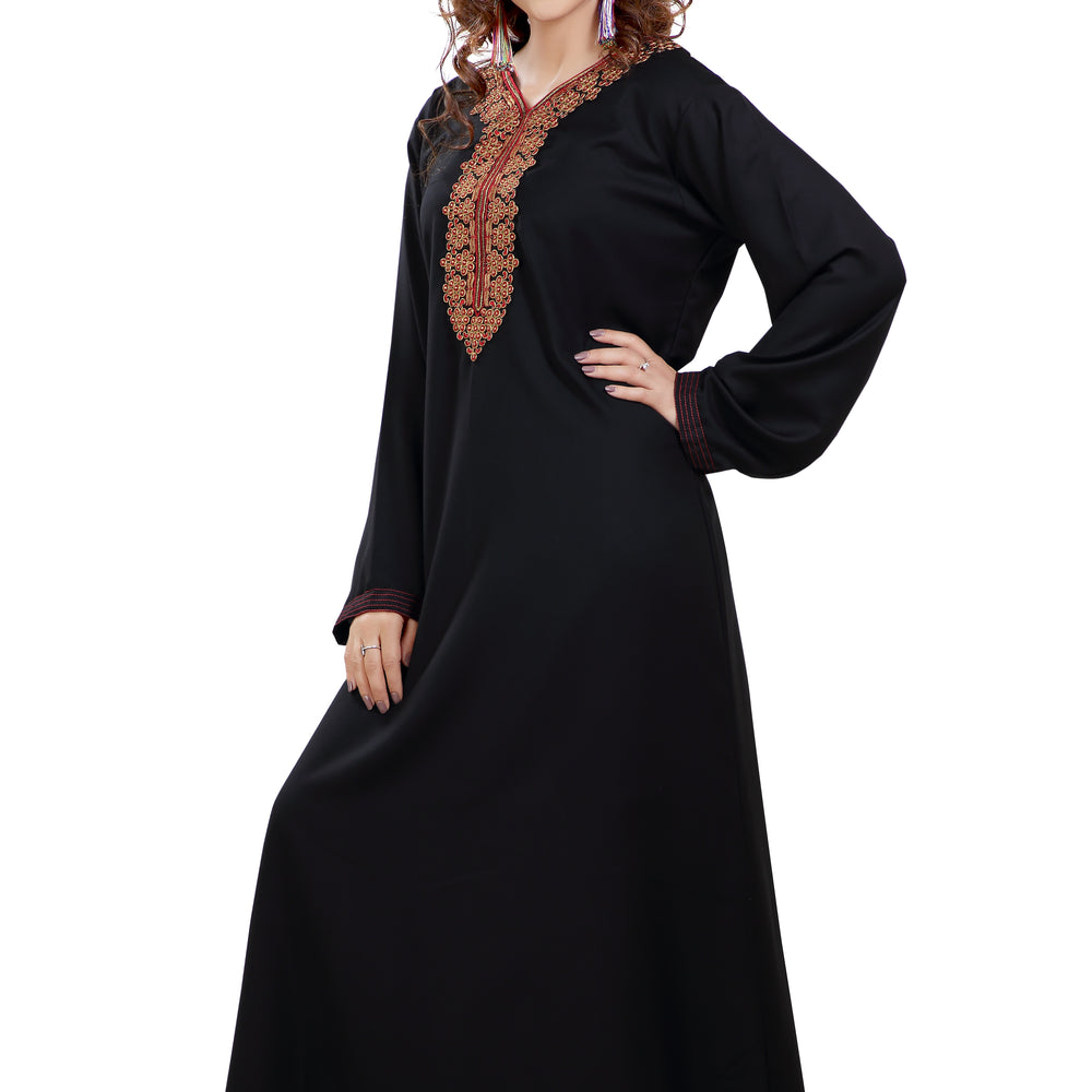 
                  
                    Evening Party Black Maxi - Maxim Creation
                  
                
