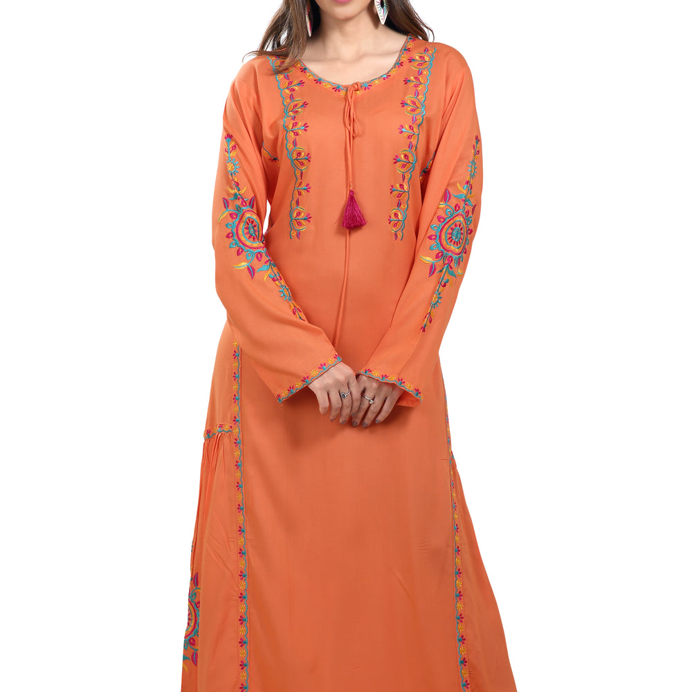Traditional Maxi Dress Eid Caftan - Maxim Creation