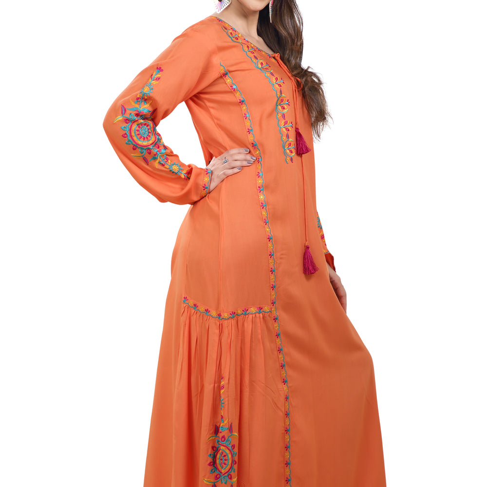 
                  
                    Traditional Maxi Dress Eid Caftan - Maxim Creation
                  
                