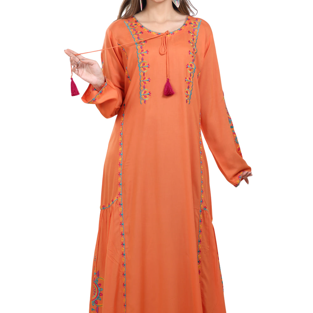 
                  
                    Traditional Maxi Dress Eid Caftan - Maxim Creation
                  
                