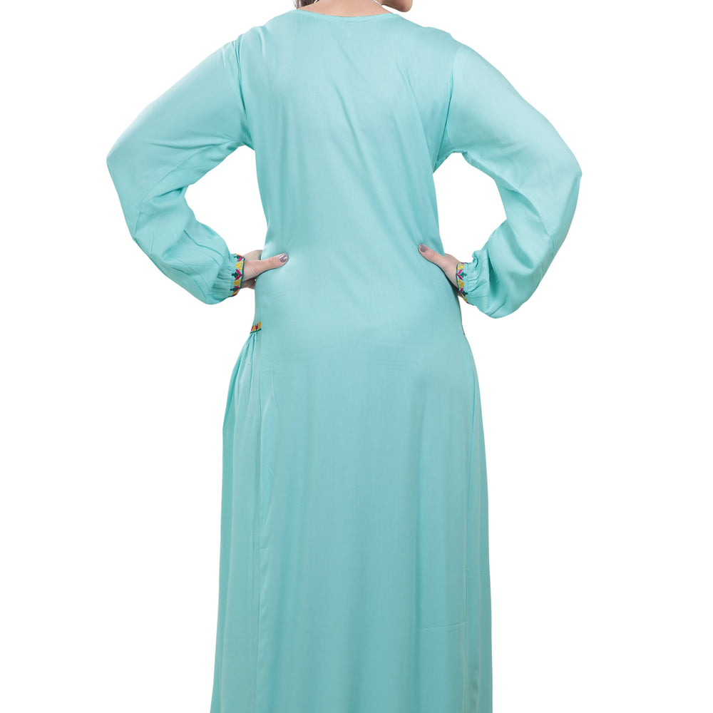 
                  
                    Designer Kaftan With Thread Work - Maxim Creation
                  
                
