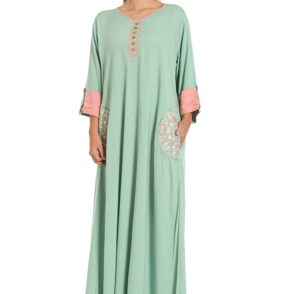 Traditional Maxi Eid Kaftan - Maxim Creation
