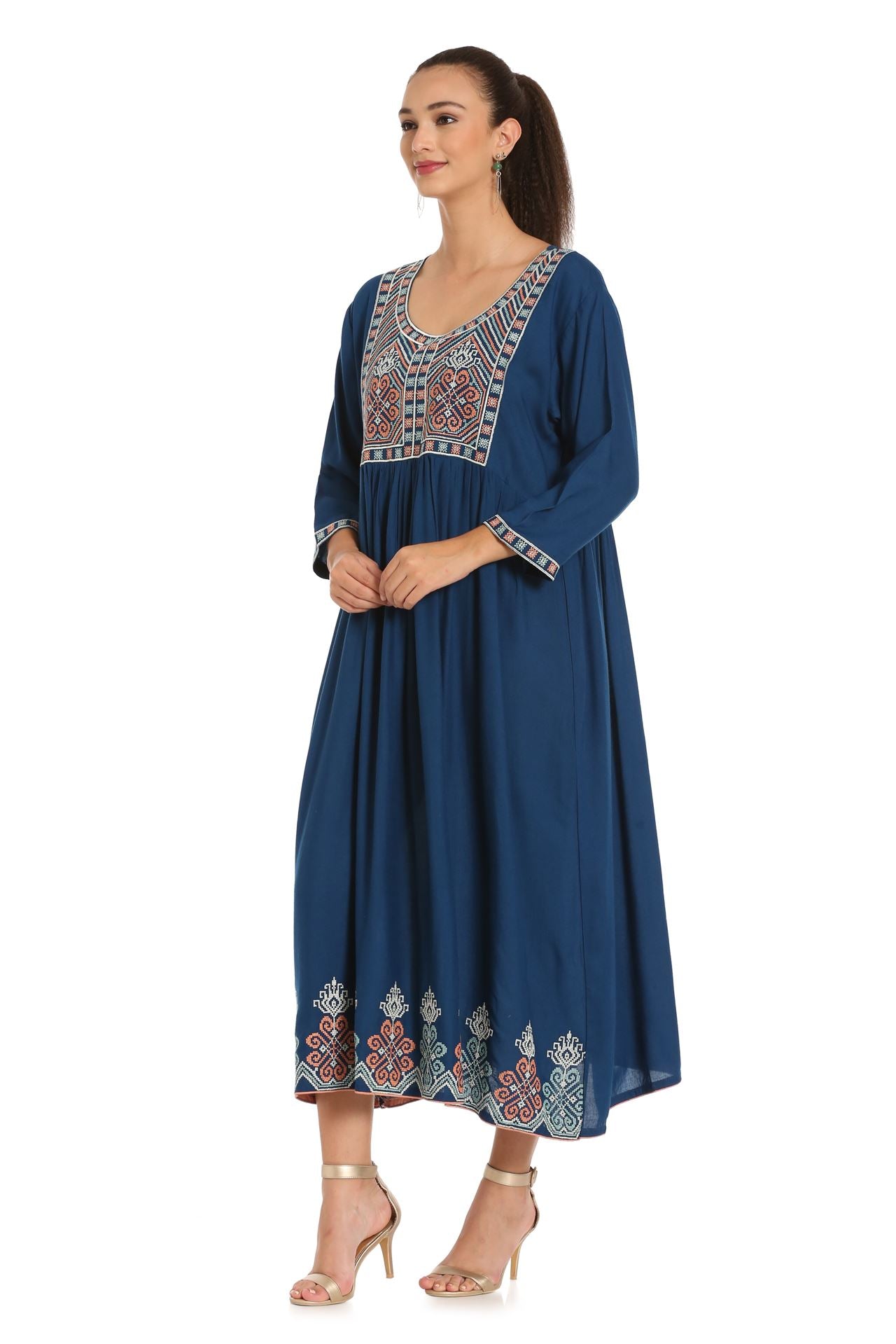 Designer Caftan Traditional Maxi Gown - Maxim Creation