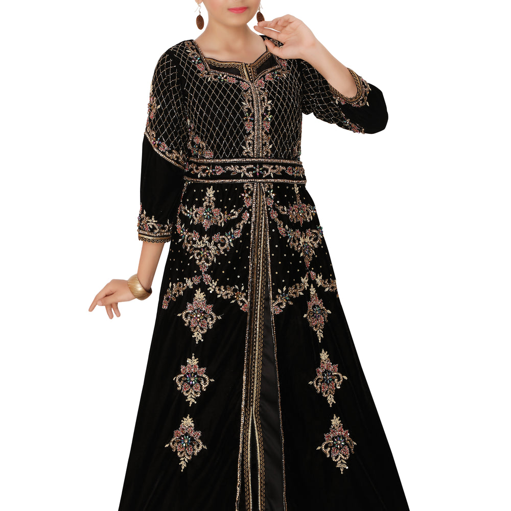 Kids Designer Kaftan Dress Wedding Wear For Children - Maxim Creation