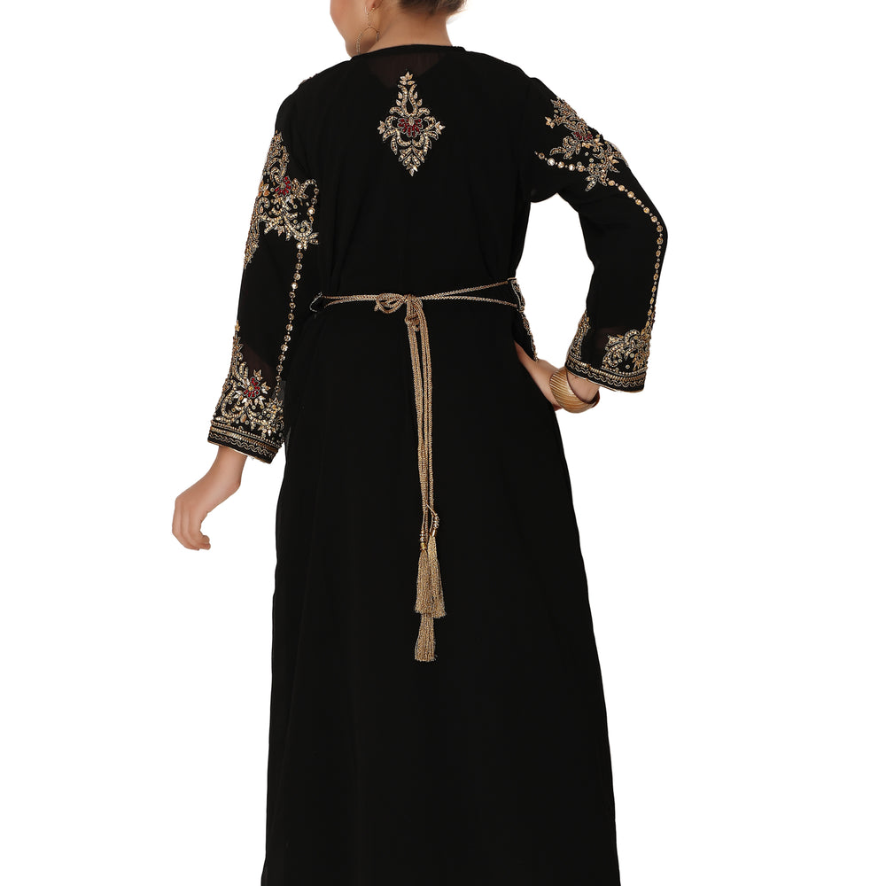 
                  
                    Designer Moroccan Toddler Dress Caftan For Child by Maxim Creation - Maxim Creation
                  
                