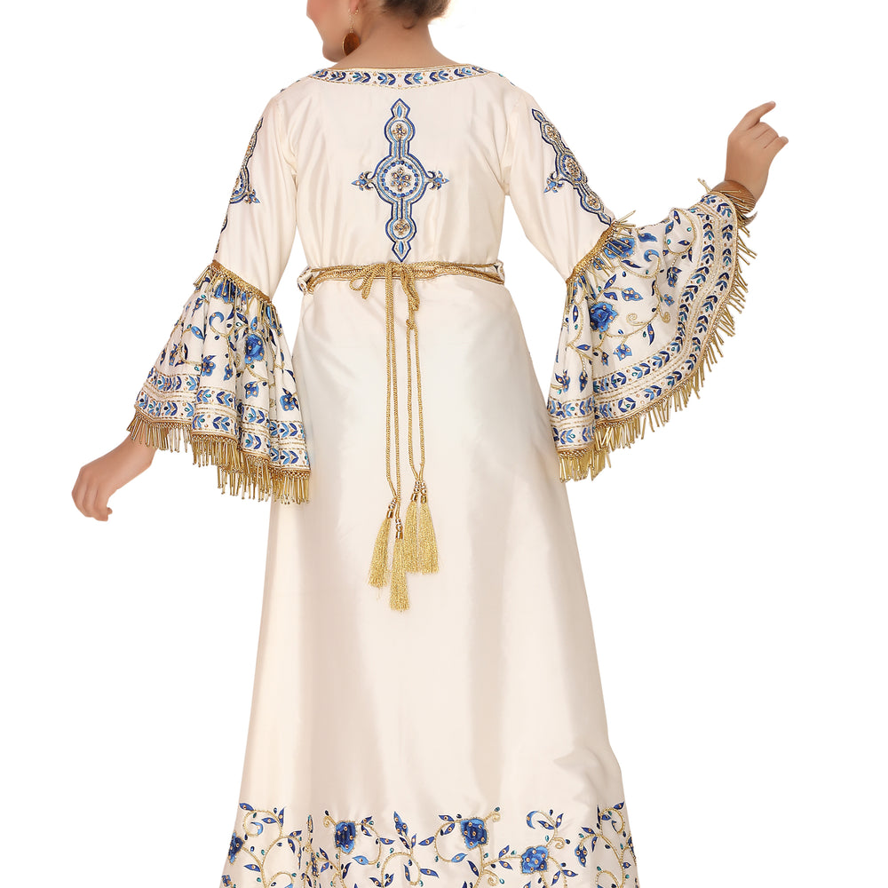 
                  
                    Algerian Kids Caftan Fancy Kidswear For Little Princess Dress - Maxim Creation
                  
                