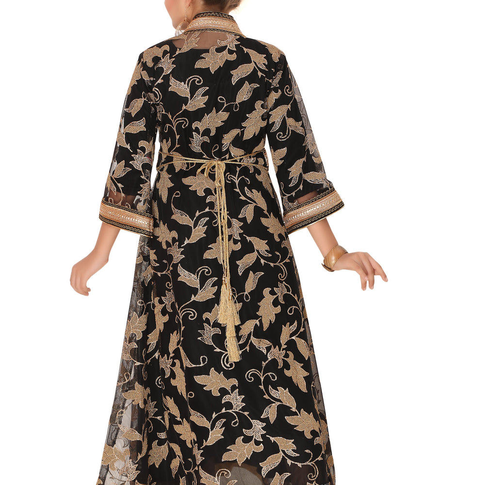 
                  
                    Kidswear Arabian Thobe Partywear For Little Princess - Maxim Creation
                  
                