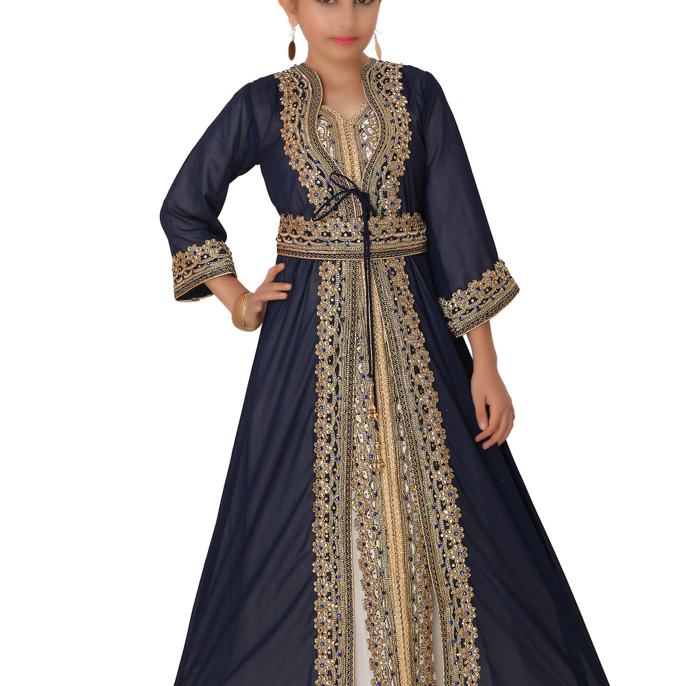 Hand Embroidery Takchita For Teenager and Kids by Maxim Creation - Maxim Creation