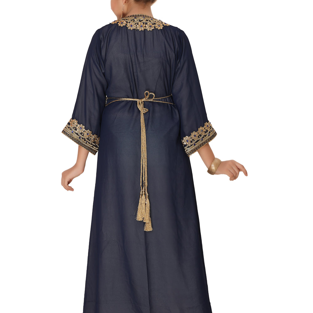 
                  
                    Designer Takchita Dubai Kaftan Gown Bridesmaid Dress - Maxim Creation
                  
                