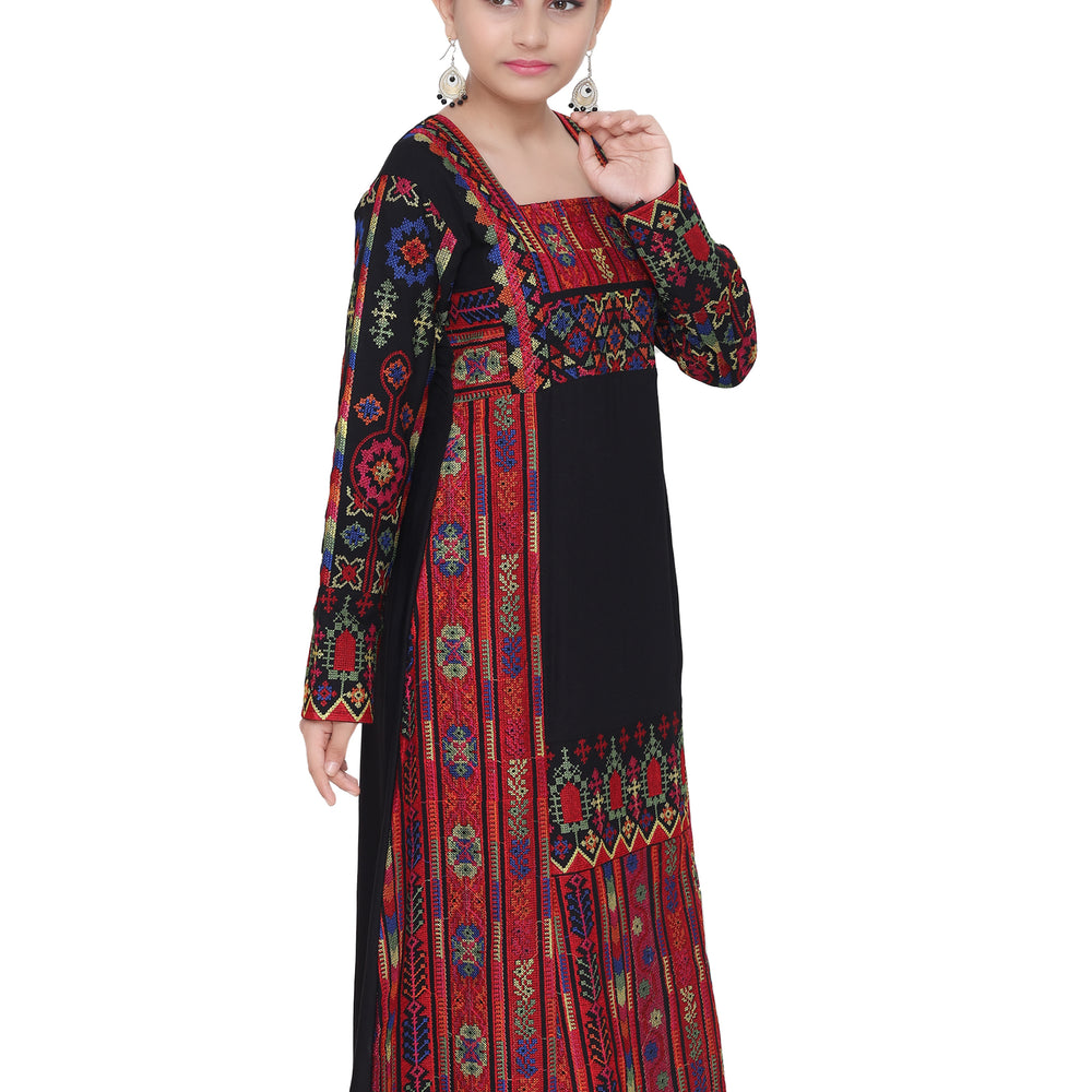 
                  
                    Casual Multicolor Maxi Dress For Kids - Maxim Creation
                  
                