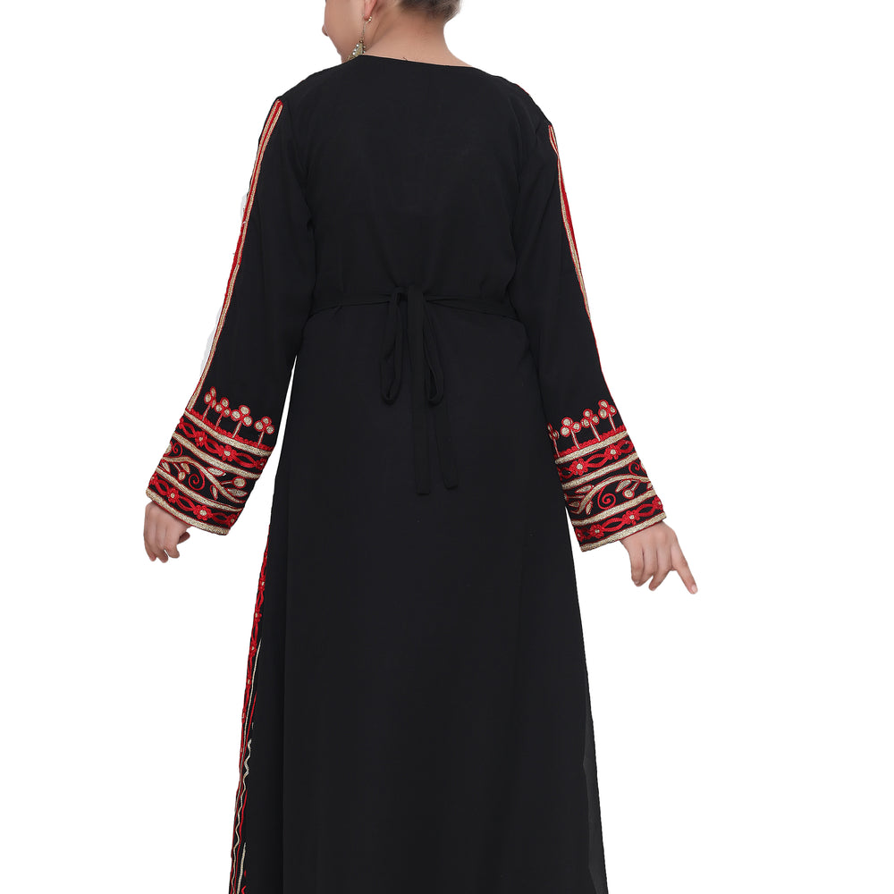 
                  
                    Aari Machine Embroidered Maxi For Kids - Maxim Creation
                  
                
