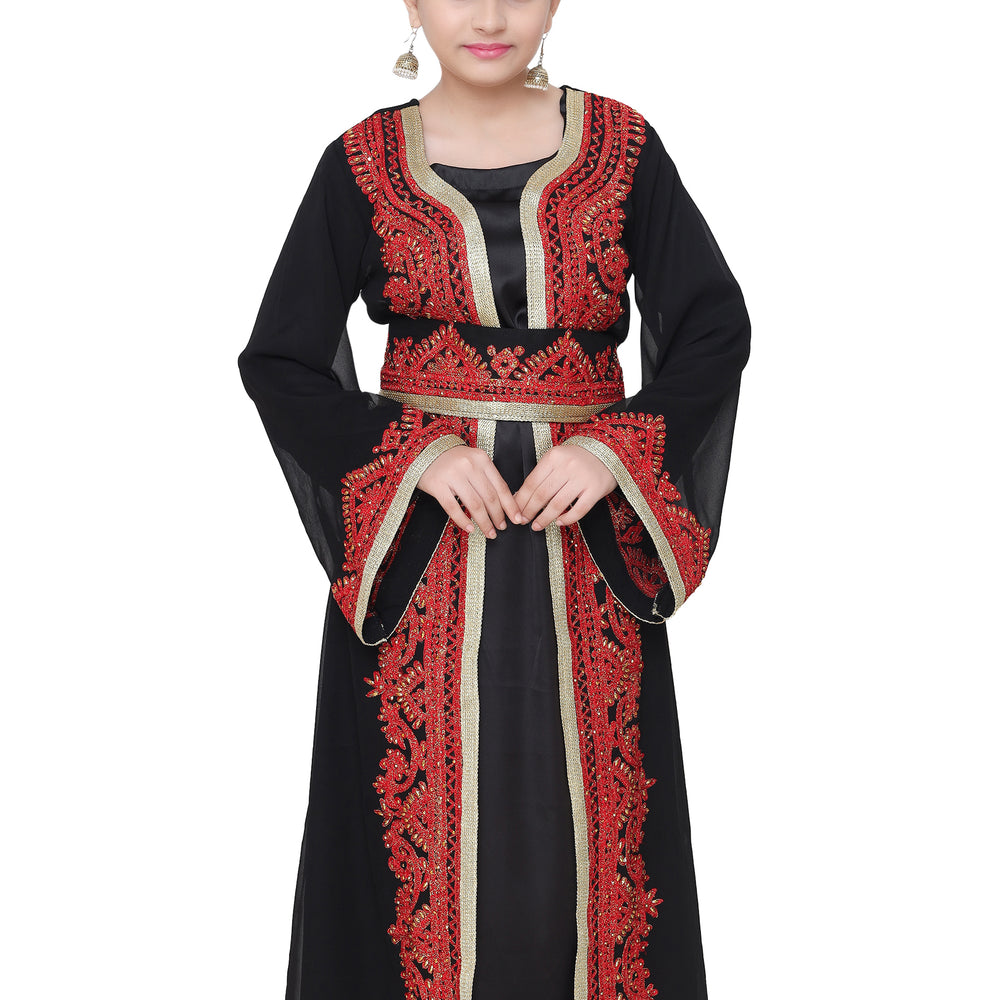 
                  
                    Long Sleeve Kaftan Jalabiya Maxi - Maxim Creation
                  
                