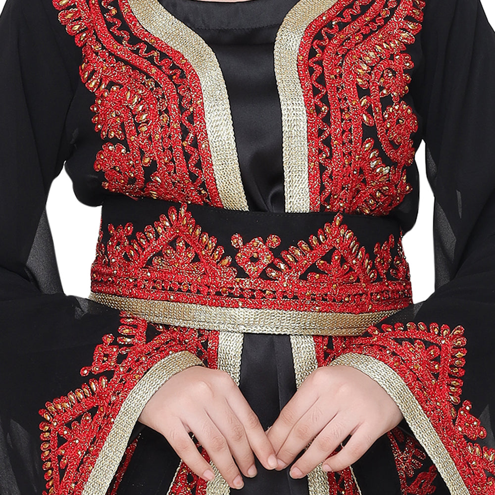 
                  
                    Party Wear Luxe Kaftan For Kids - Maxim Creation
                  
                