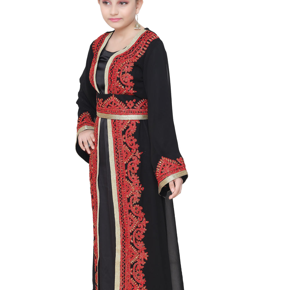 
                  
                    Party Wear Luxe Kaftan For Kids - Maxim Creation
                  
                