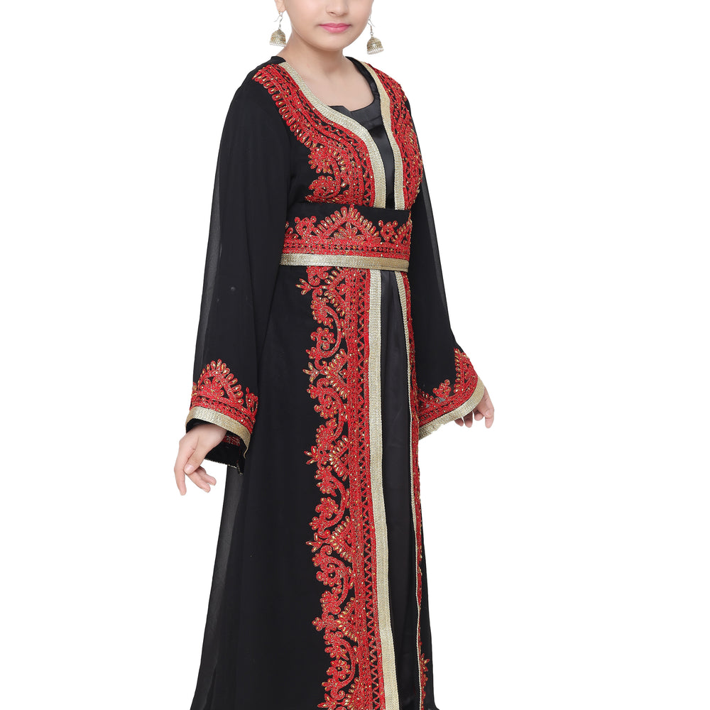 
                  
                    Party Wear Luxe Kaftan For Kids - Maxim Creation
                  
                