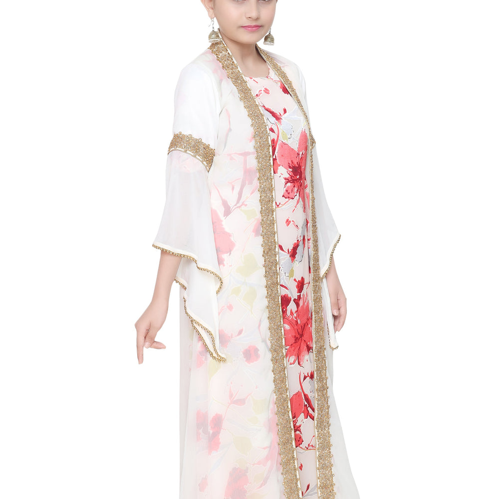 
                  
                    Hand Embroidered Cardigan Jacket For Kids - Maxim Creation
                  
                