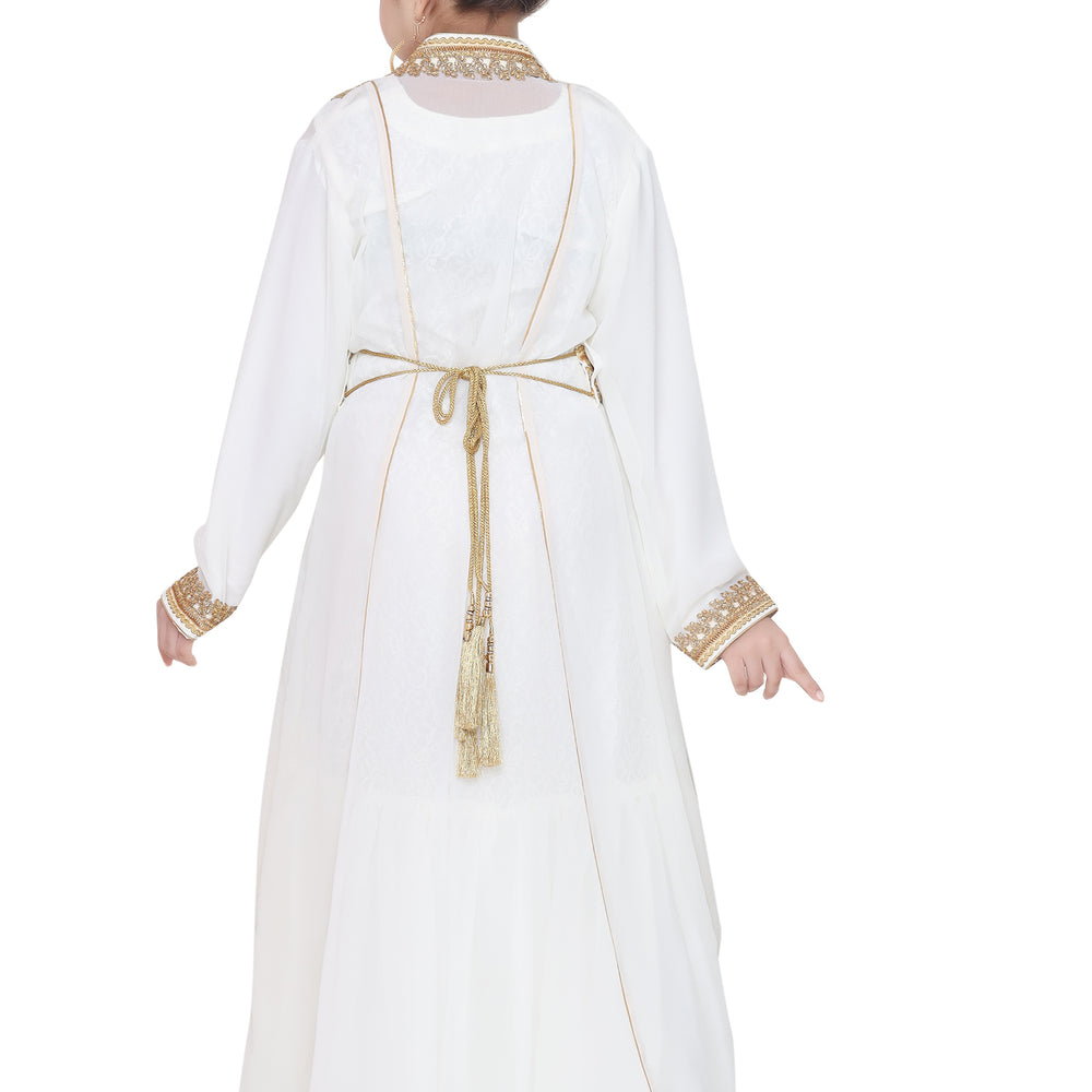 
                  
                    Arabian Cardigan Gown For Kids - Maxim Creation
                  
                