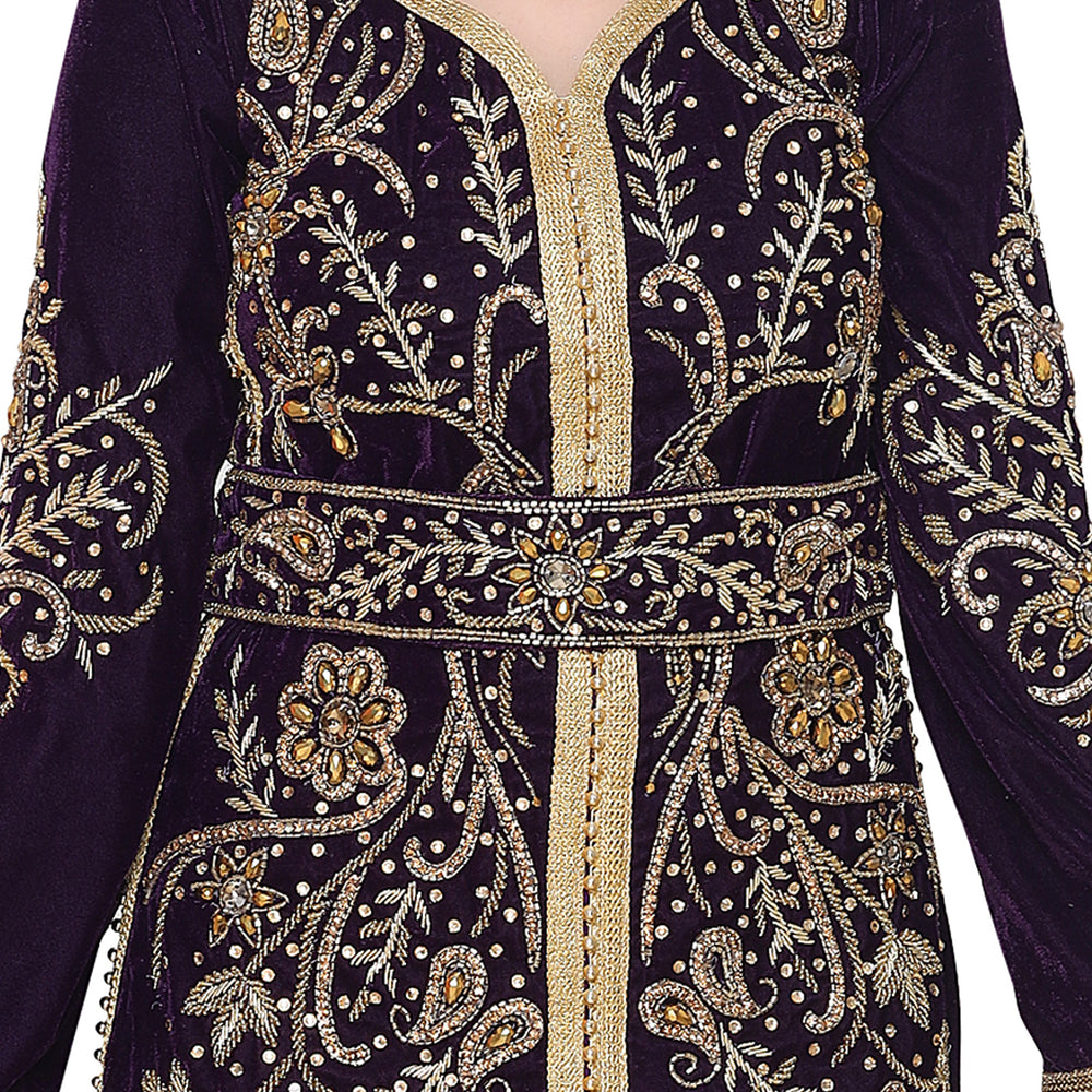 
                  
                    Designer Caftan Dress For Kids - Maxim Creation
                  
                