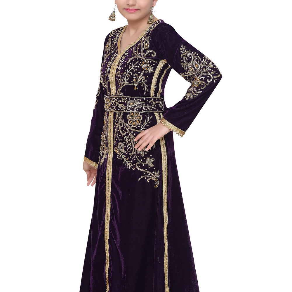 
                  
                    Designer Caftan Dress For Kids - Maxim Creation
                  
                