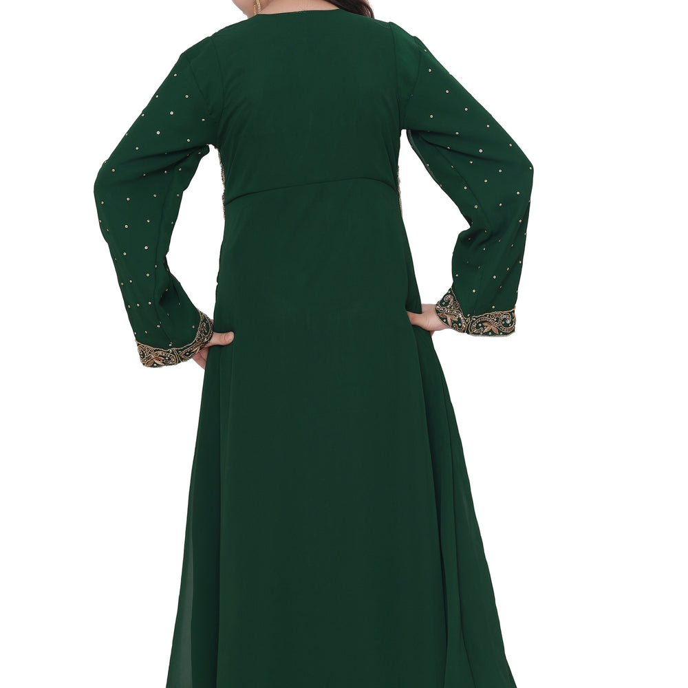 
                  
                    Floral Embroidered Caftan For Kids - Maxim Creation
                  
                