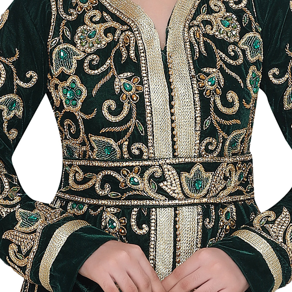 
                  
                    Embroidered Kaftan Party Wear For Kids - Maxim Creation
                  
                