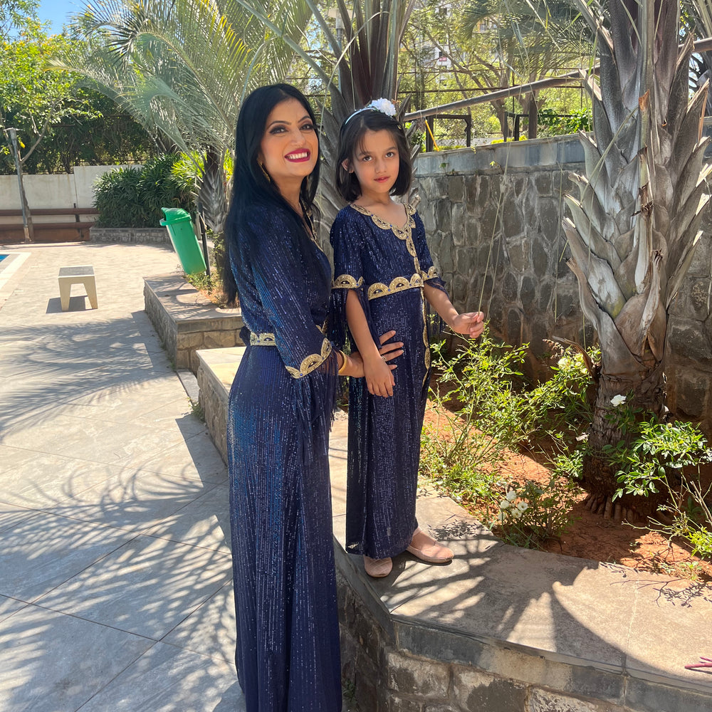 
                  
                    Designer Mother & Daughter Matching Kaftan Dress
                  
                