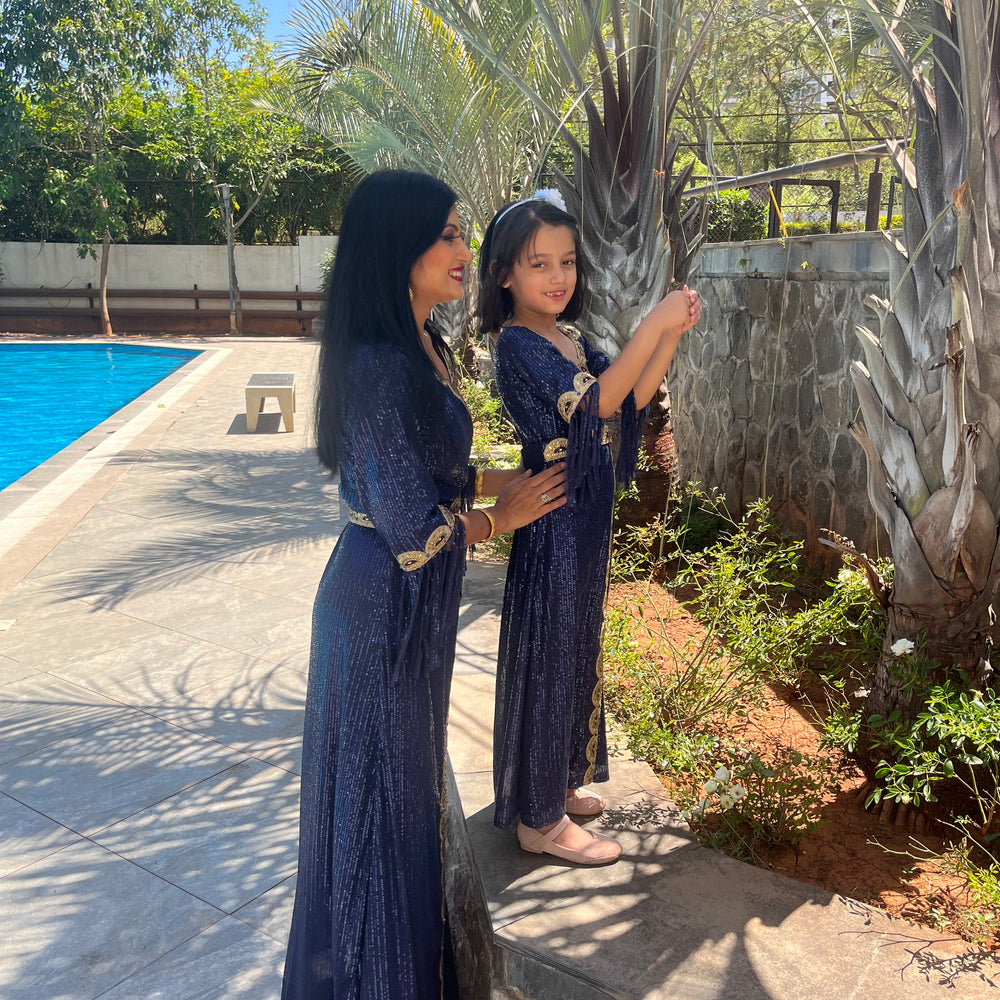 
                  
                    Designer Mother & Daughter Matching Kaftan Dress
                  
                