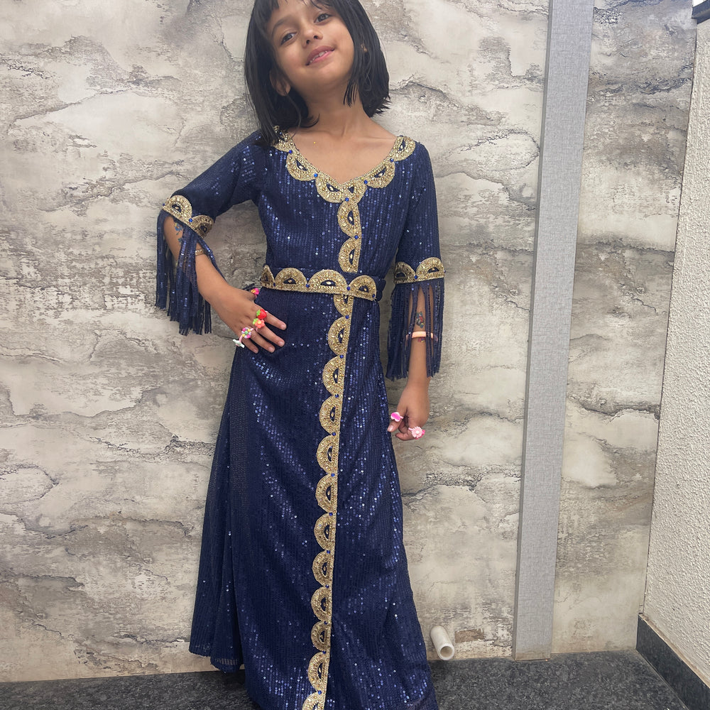 Dubai Kaftan Partywear For Kids