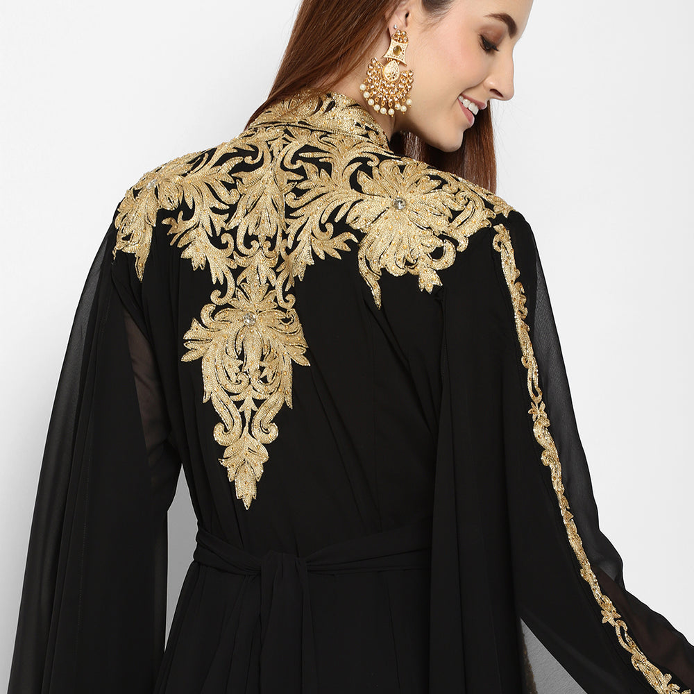 
                  
                    Traditional Abaya Embroidered Maxi - Maxim Creation
                  
                