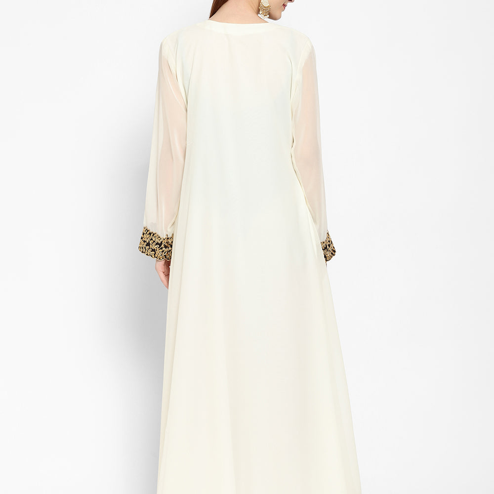 
                  
                    Henna Party Wear Embroidered Gown - Maxim Creation
                  
                