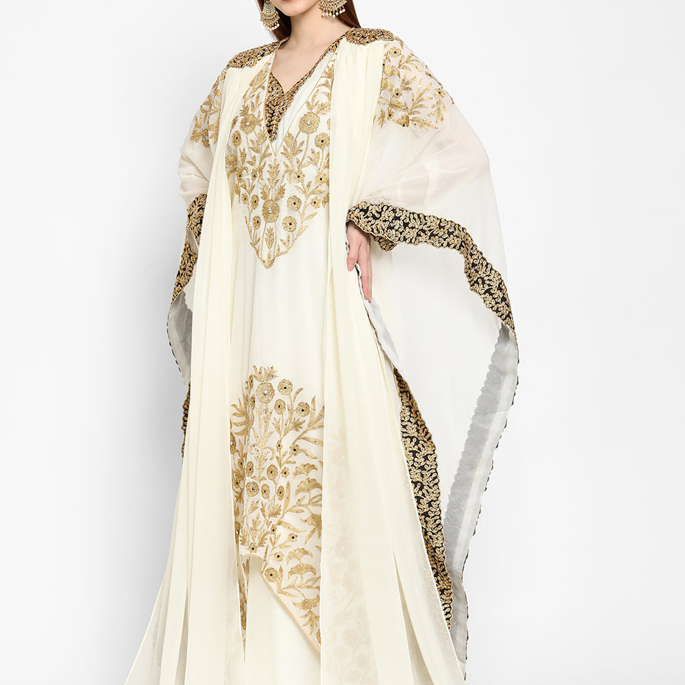 
                  
                    Henna Party Wear Embroidered Gown - Maxim Creation
                  
                