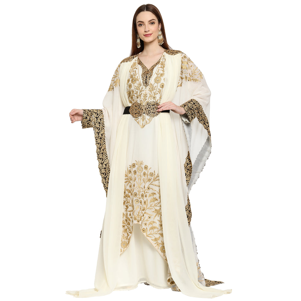 
                  
                    Henna Party Wear Embroidered Gown - Maxim Creation
                  
                
