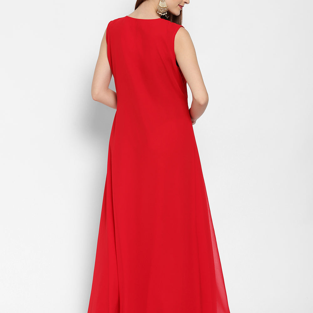 
                  
                    Cocktail Party Embroidered Caftan Dress - Maxim Creation
                  
                