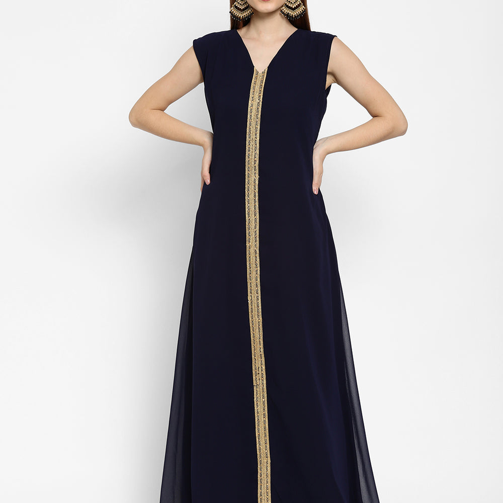 
                  
                    Wedding Gown Embroidered Dress - Maxim Creation
                  
                