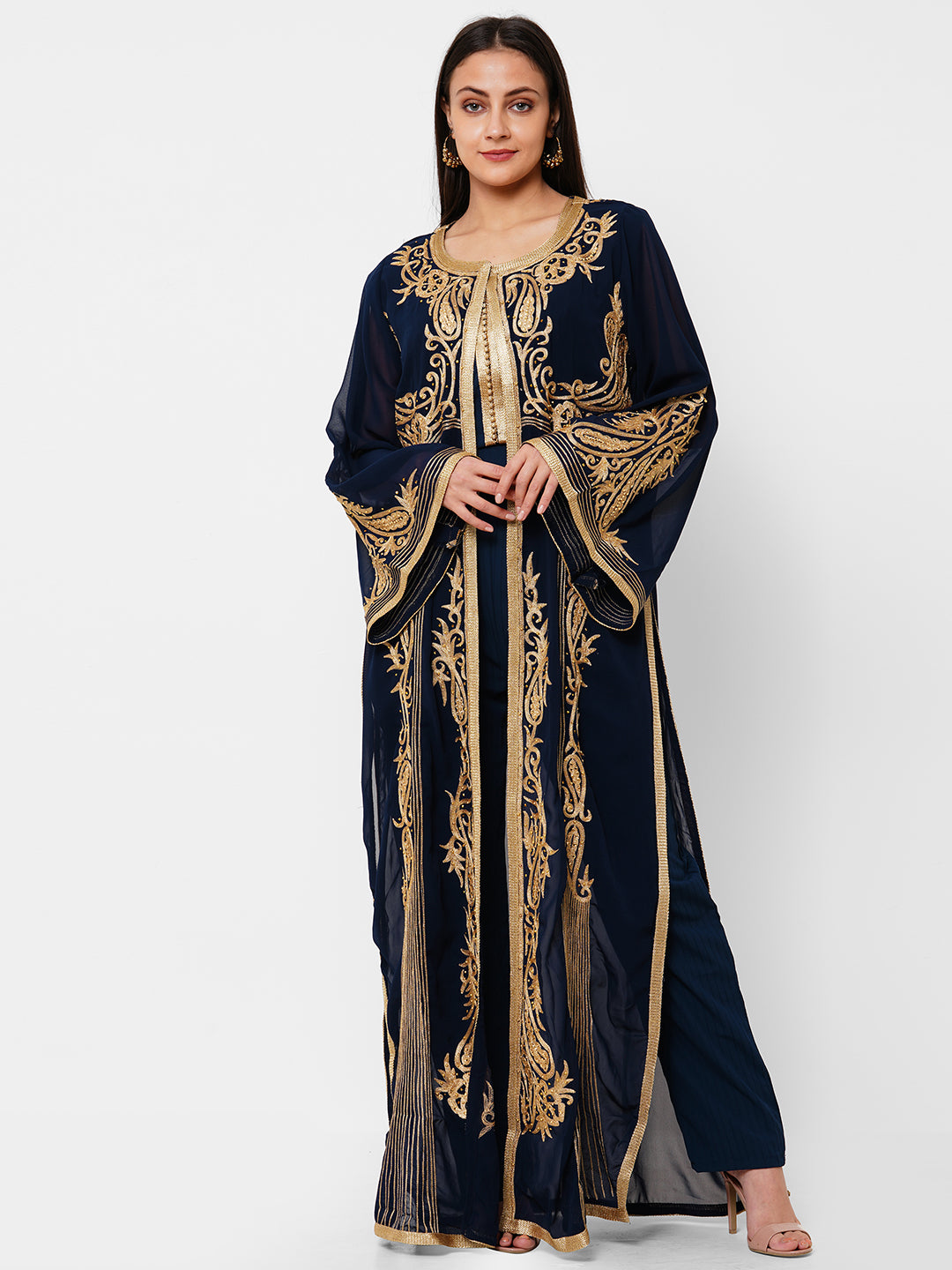 Traditional Caftan Cocktail Party Gown - Maxim Creation