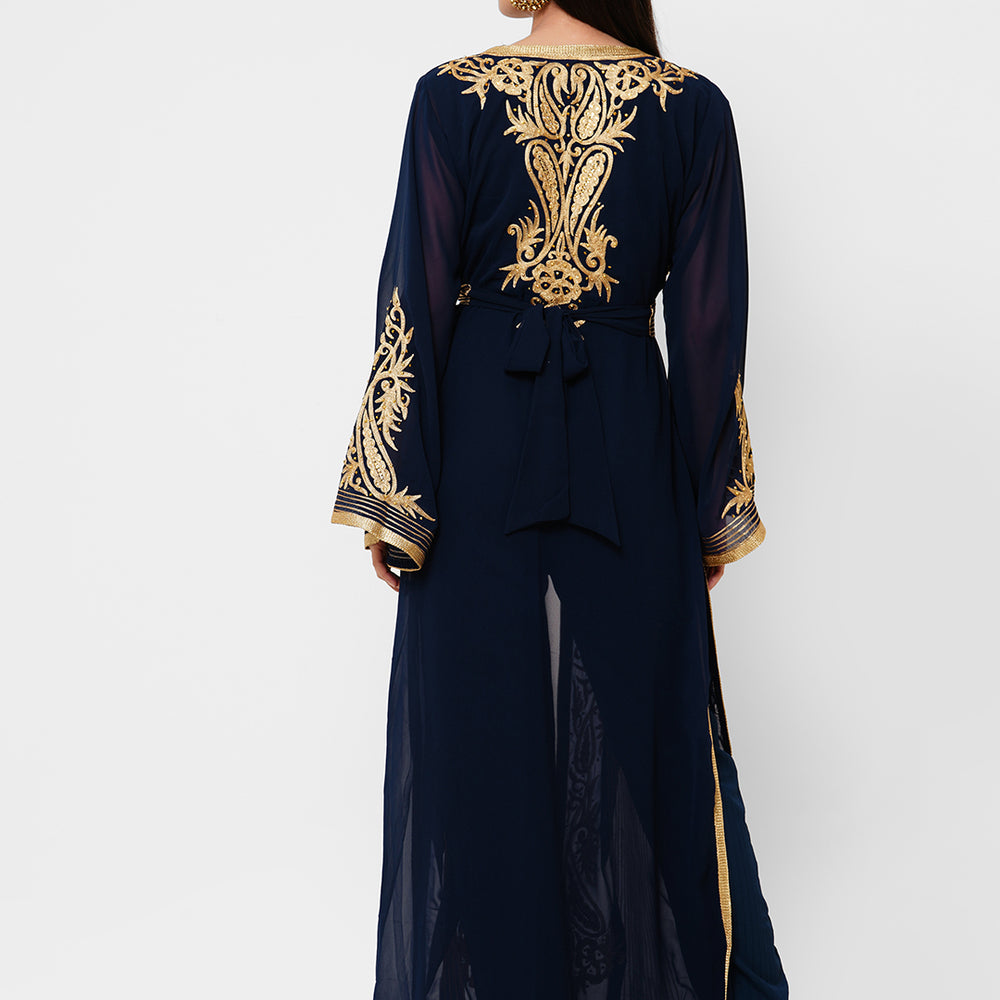
                  
                    Traditional Caftan Cocktail Party Gown - Maxim Creation
                  
                
