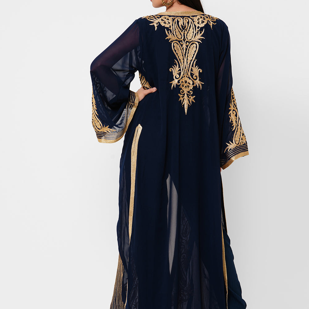 
                  
                    Traditional Caftan Cocktail Party Gown - Maxim Creation
                  
                