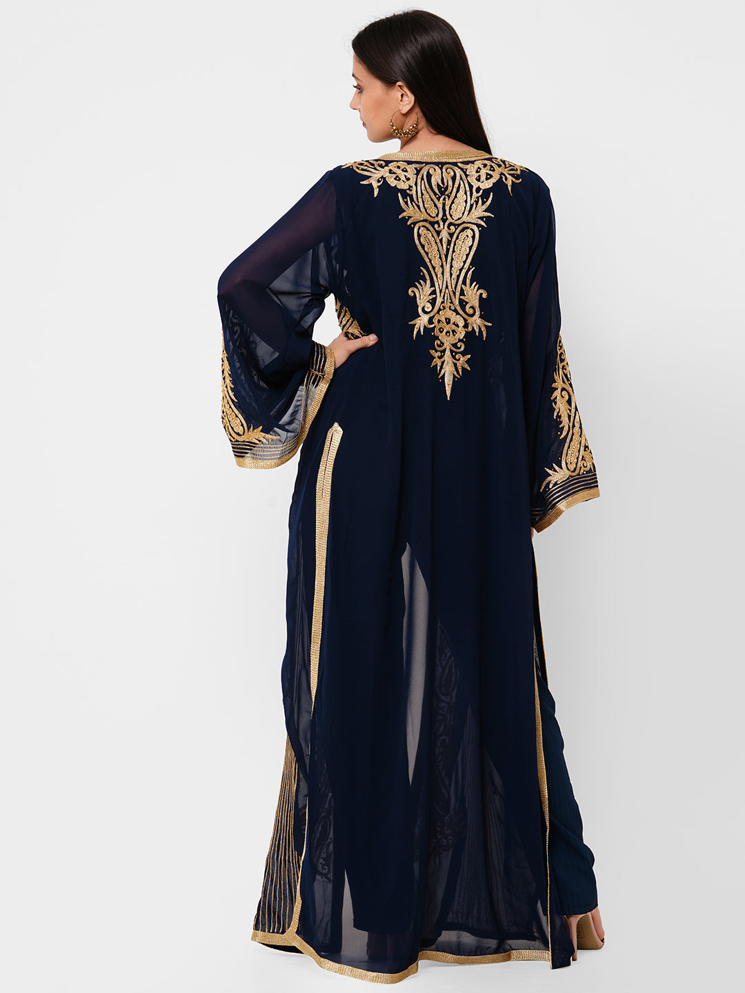 Traditional Caftan Cocktail Party Gown - Maxim Creation