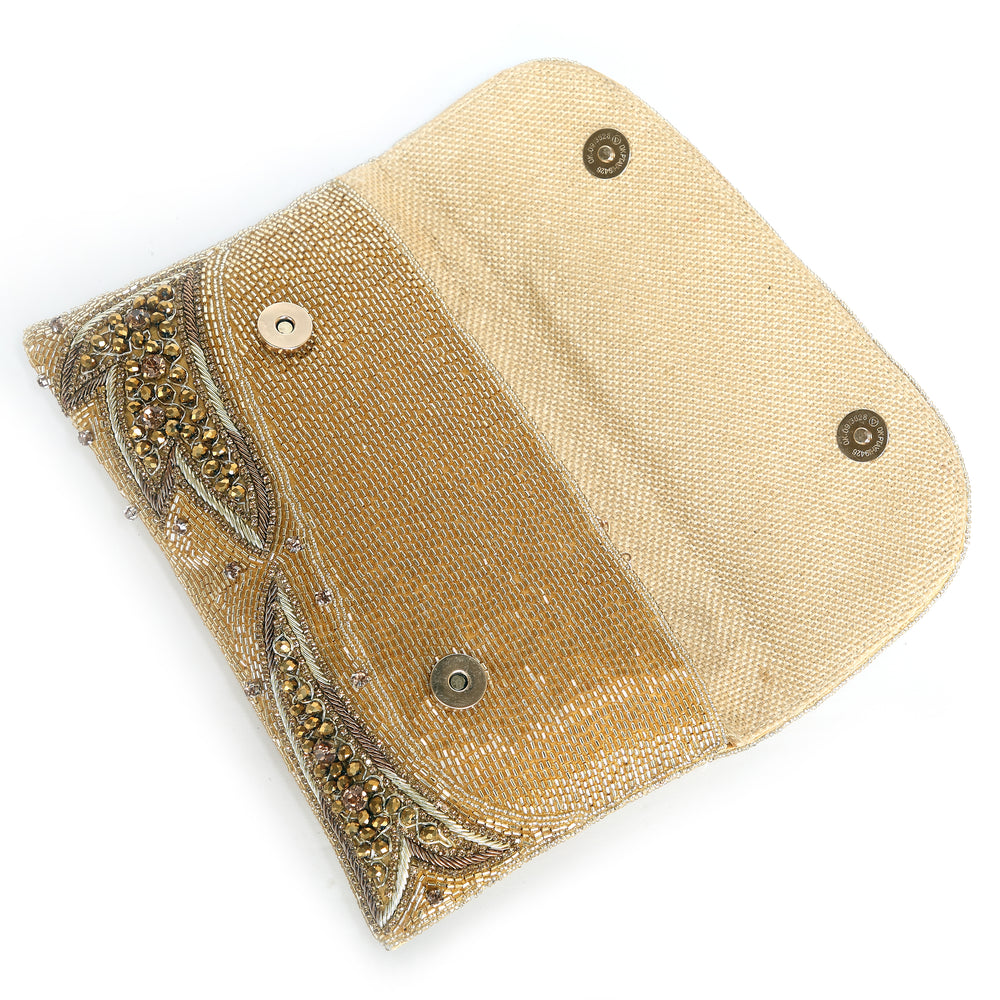 
                  
                    Crystal Beaded Wedding Clutch For Women - Maxim Creation
                  
                